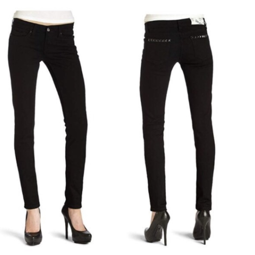 WOMENS BLANK NYC STUDDED BLACK JEANS!